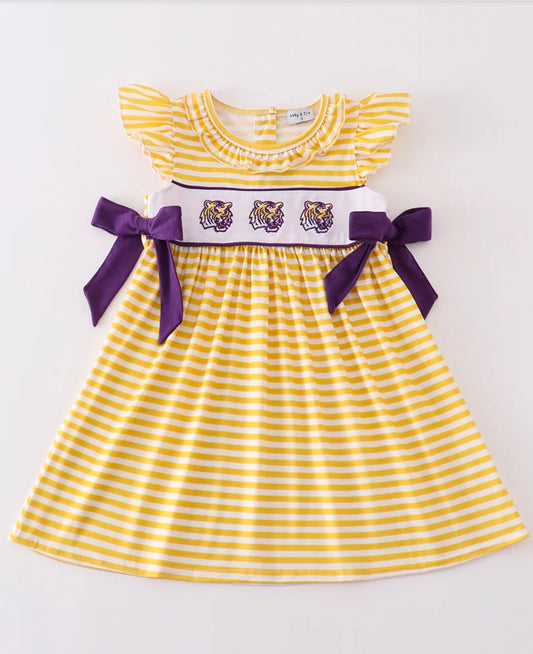 Yellow Tiger LSU Dress