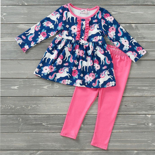 Midnight Meadow Magic Pants Set by Pete + Lucy