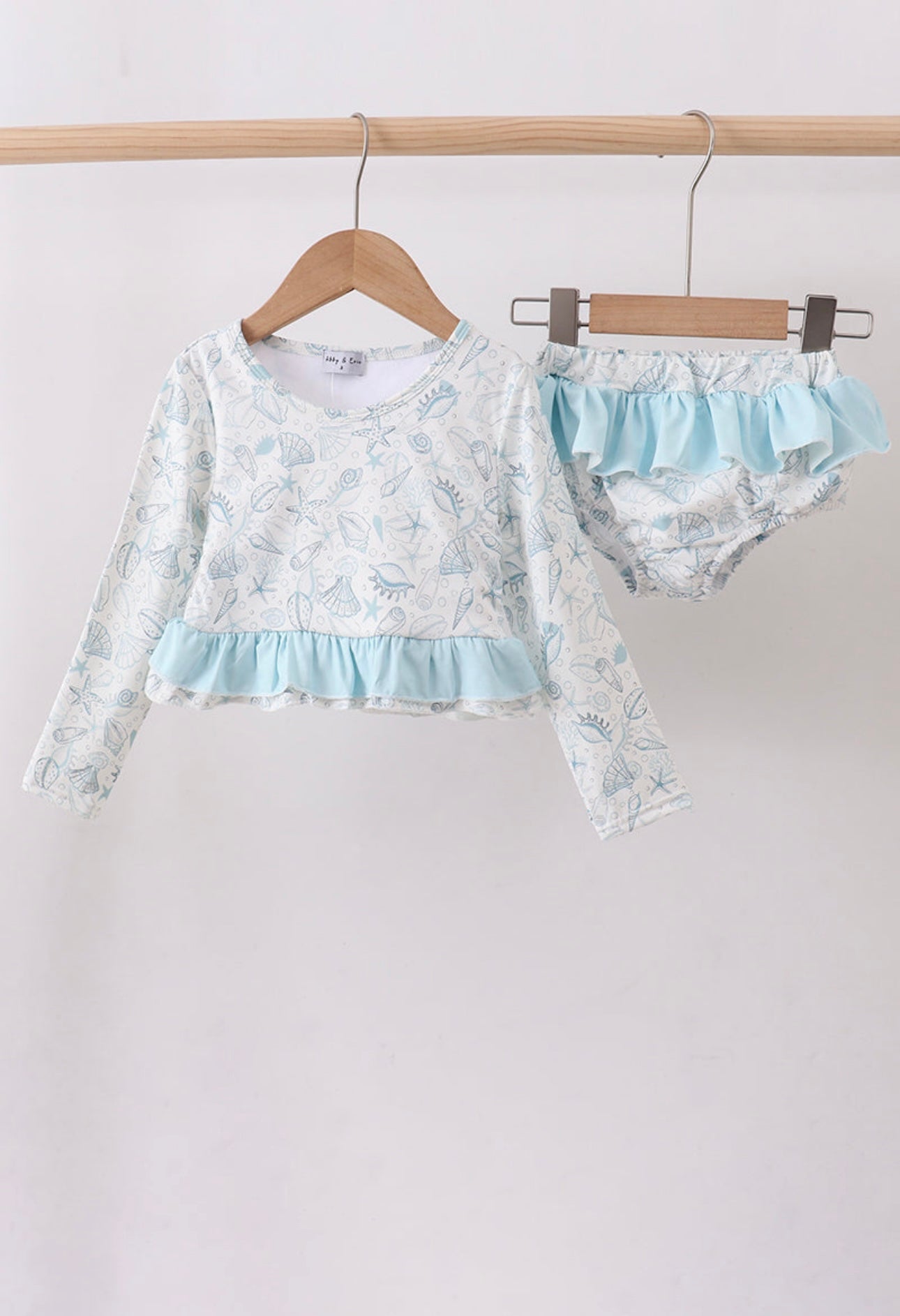 Sea Shell Ruffle 2PC Swimsuit