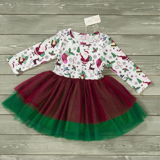 Family Christmas Tulle Dress by Pete + Lucy