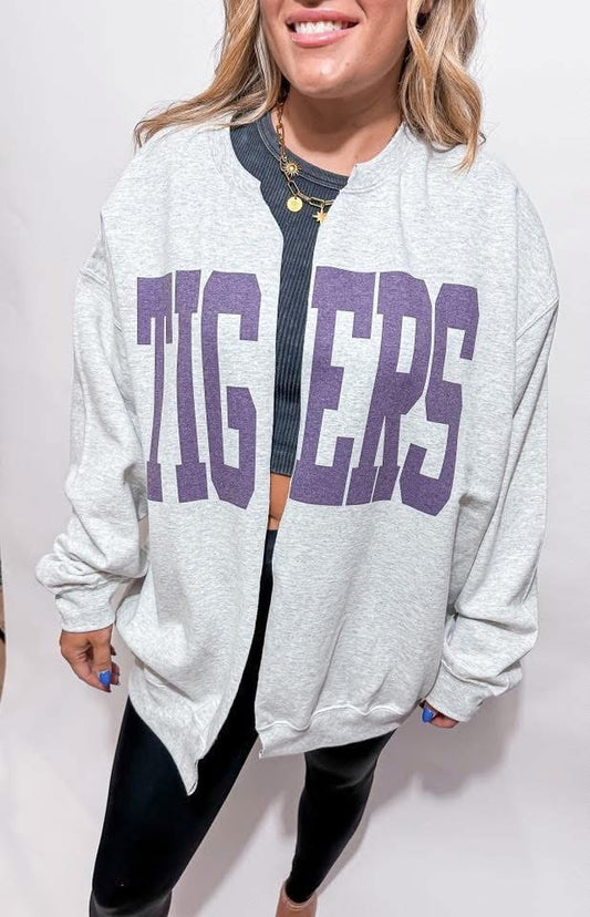 Best Selling Cardigans (Tigers Purple)