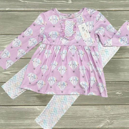 Fun In The Clouds Pants Set by Pete + Lucy
