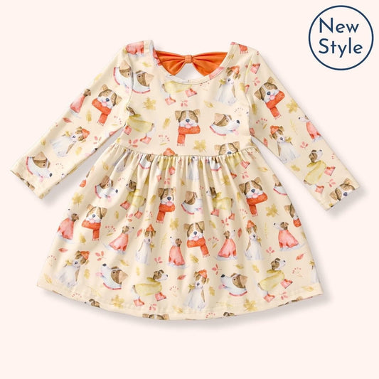 Snuggly Paws Dress By Pete + Lucy