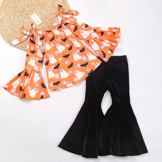 Groovy Boo Pants Set by Okie & Lou