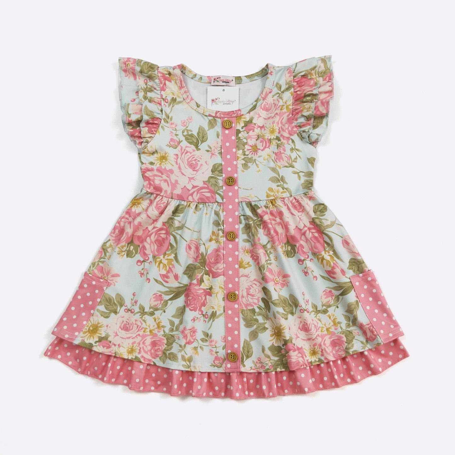 Antique Roses Dress By Clover Cottage