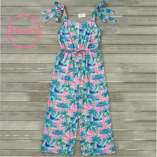 Pre-Order Palm Paradise Jumpsuit (Moms) By Pete + Lucy