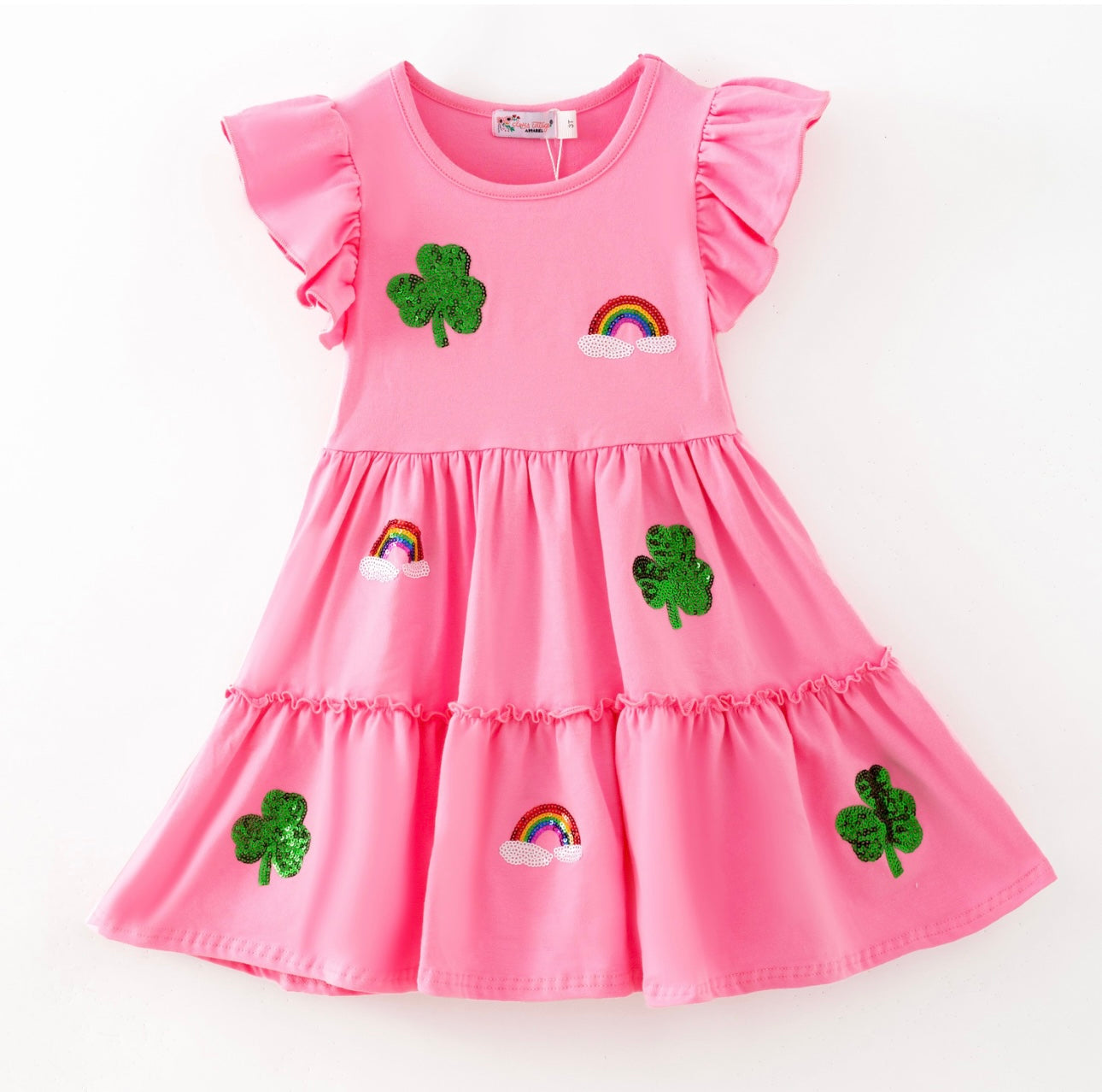 St. Paddy’s Sequin Dress By Clover Cottage