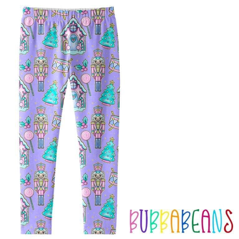 Pre-Order Sugarplum Fairy Leggings by BubbaBeans