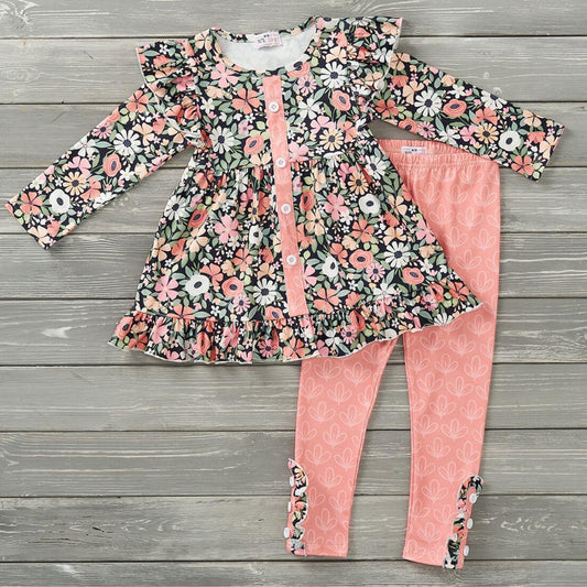 Pre-Order Autumn Garden Pants Set by Pete + Lucy