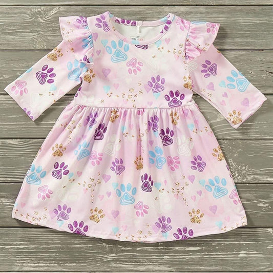Paw Prints Dress By Pete + Lucy