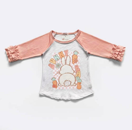 Bunny Babe Raglan By Clover Cottage