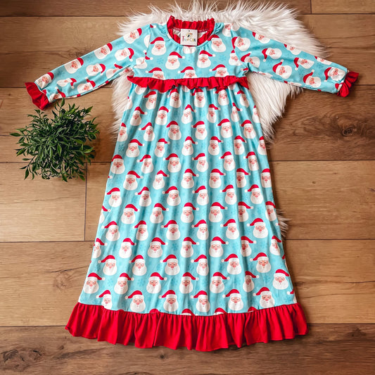 Blue Santa Dress By TwoCan