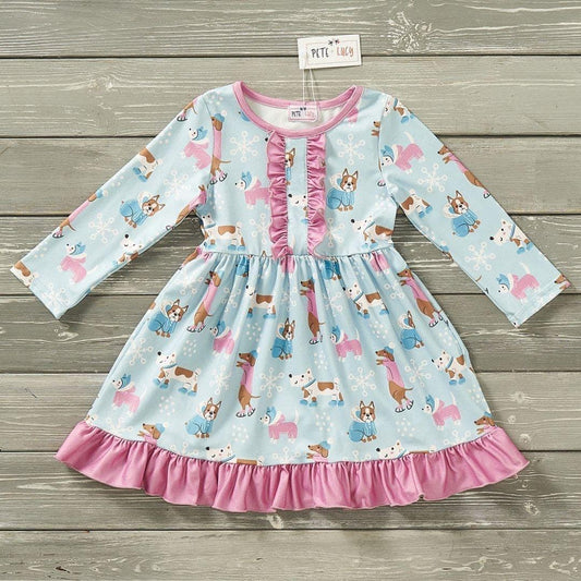 Frosty Paws Dress by Pete + Lucy