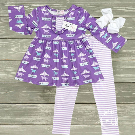 Carousel Cutie Pants Set by Pete + Lucy