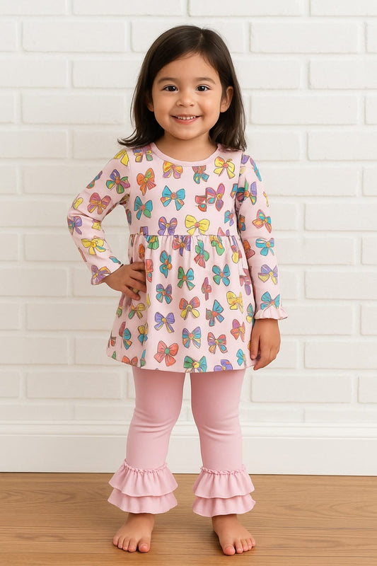 Pre-Order Princess Bows Pants Set