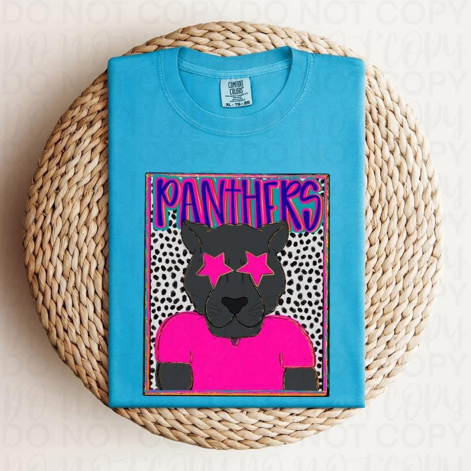 Panthers Mascot Graphic Tee