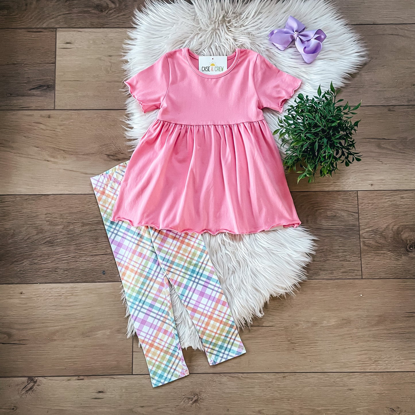 Pink Pastel Pants Set by Case & Crew