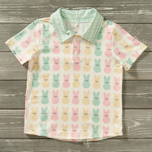 Pre-Order Spring Time Bunnies Boys Tee by Pete + Lucy