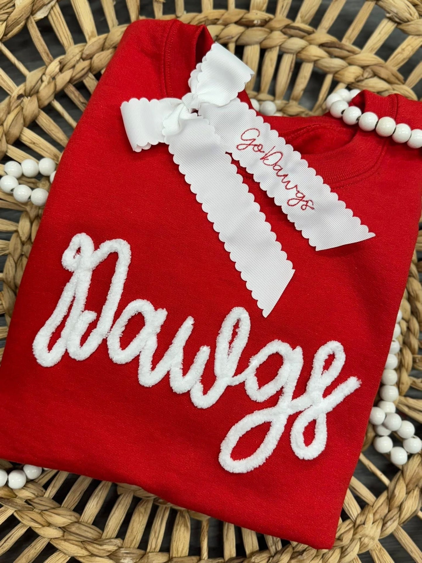 Customized Game Day Bows