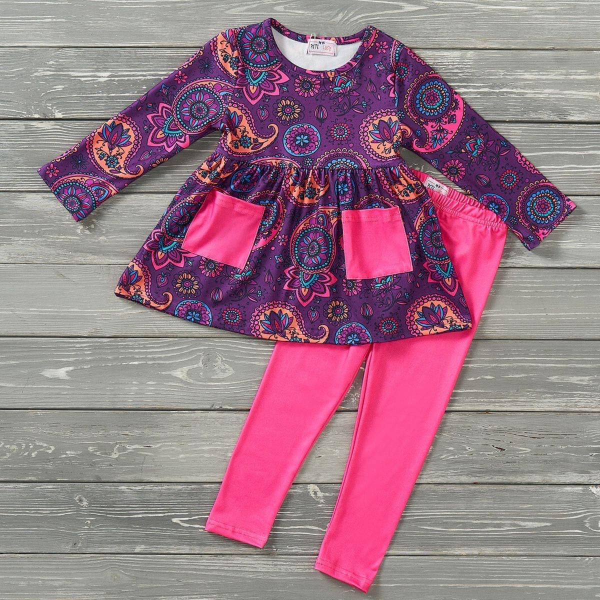 Paisley Perfection Pants Set by Pete + Lucy