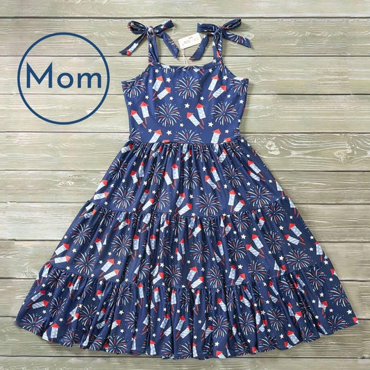 Pre-Order Firecracker Fizz Moms Dress by Pete + Lucy