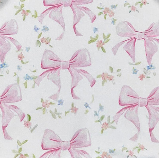 Pretty In Pink Coquette Baby Gown