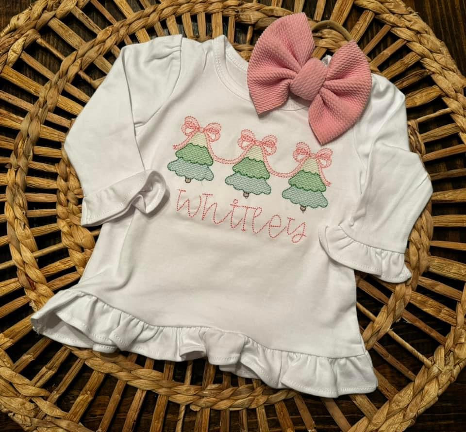 Embroidered Christmas Shirts