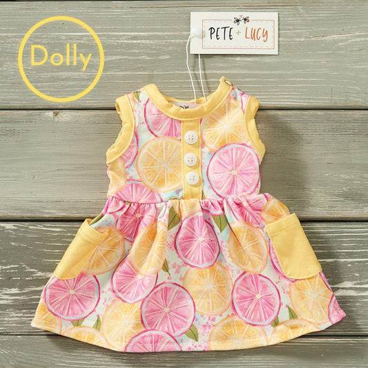 Lemon Burst Dolls Dress by Pete + Lucy
