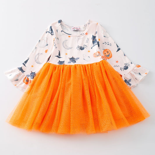 Halloween Tulle Dress By Clover Cottage
