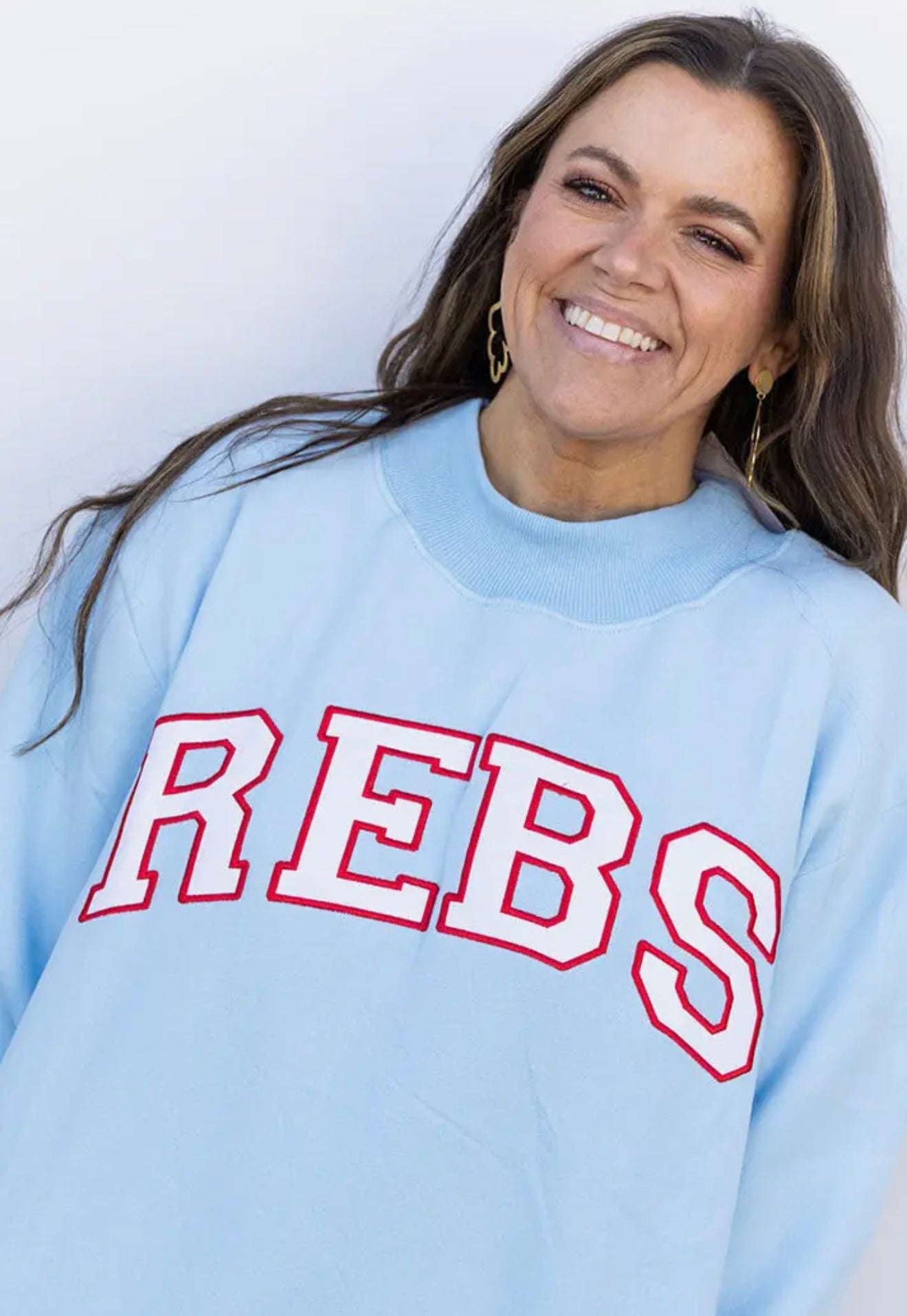 Rebs Game Day Mockneck