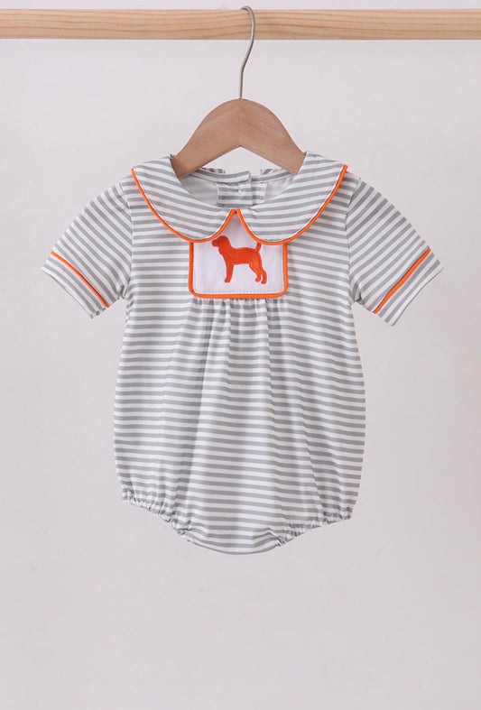 Orange Tennessee Stripe Bubble