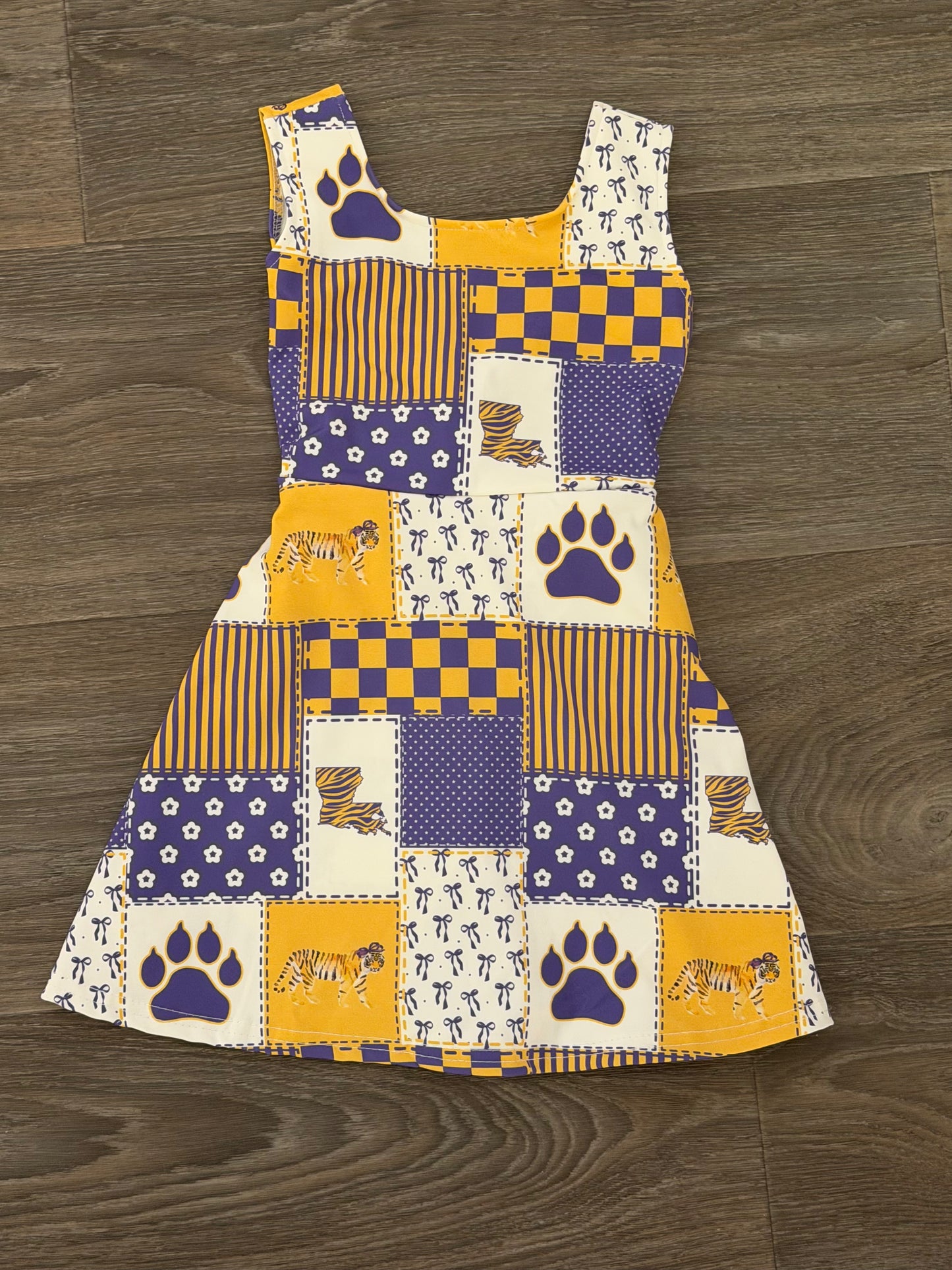 Louisiana Athletic Dress By Clover Cottage