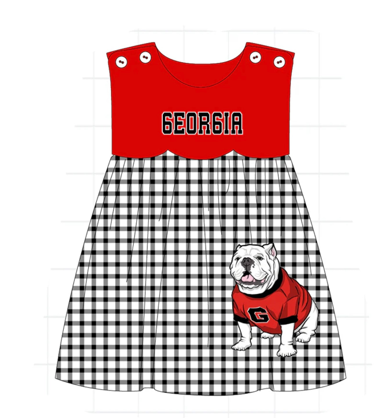 Pre-Order Georgia Embroidered Dress