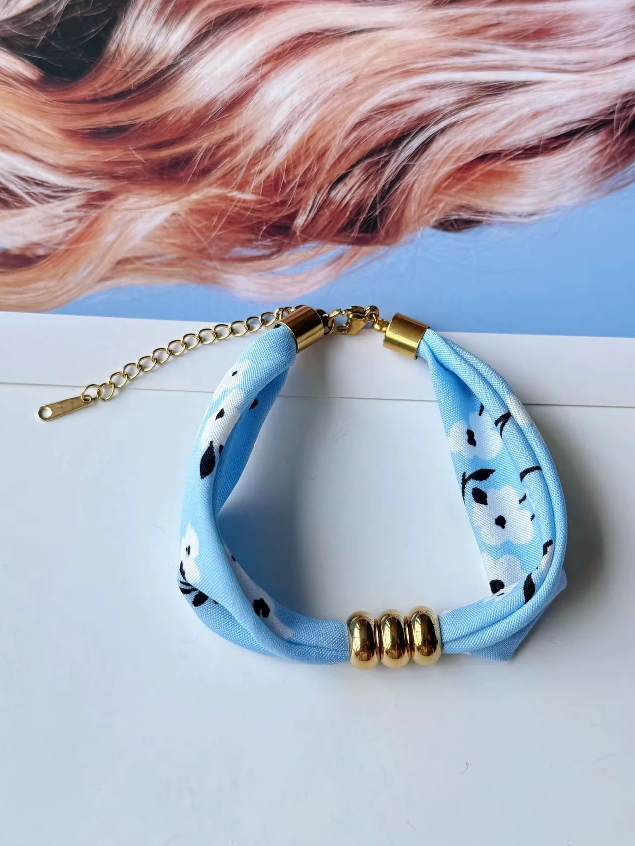 Fabric Wrap Bracelet