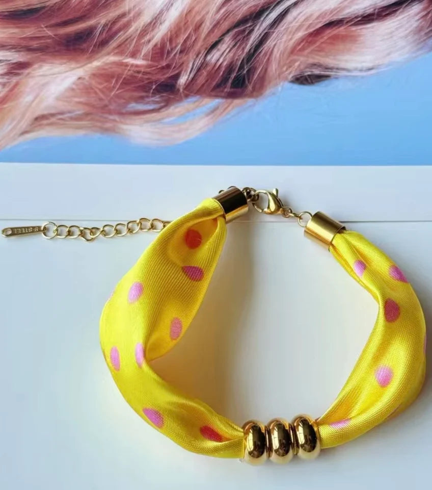 Fabric Wrap Bracelet