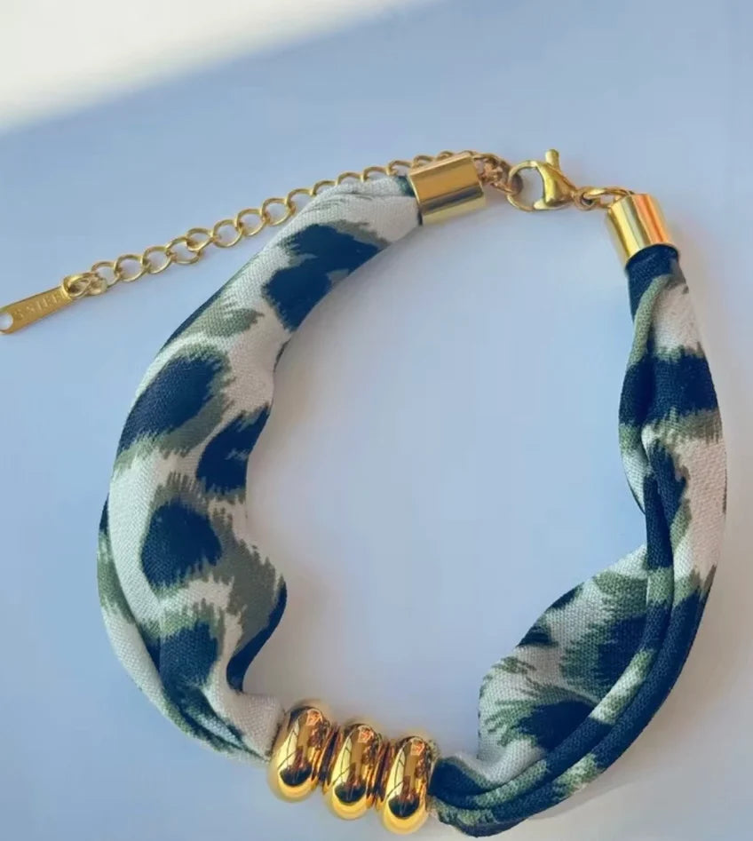 Fabric Wrap Bracelet