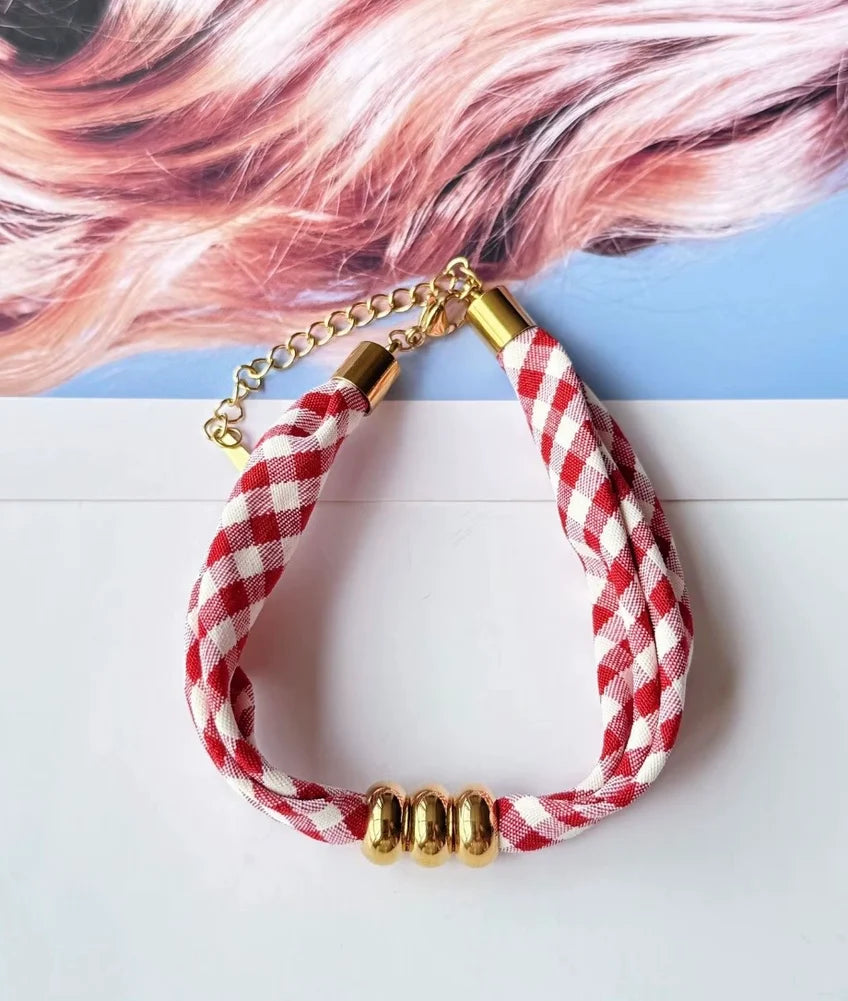 Fabric Wrap Bracelet