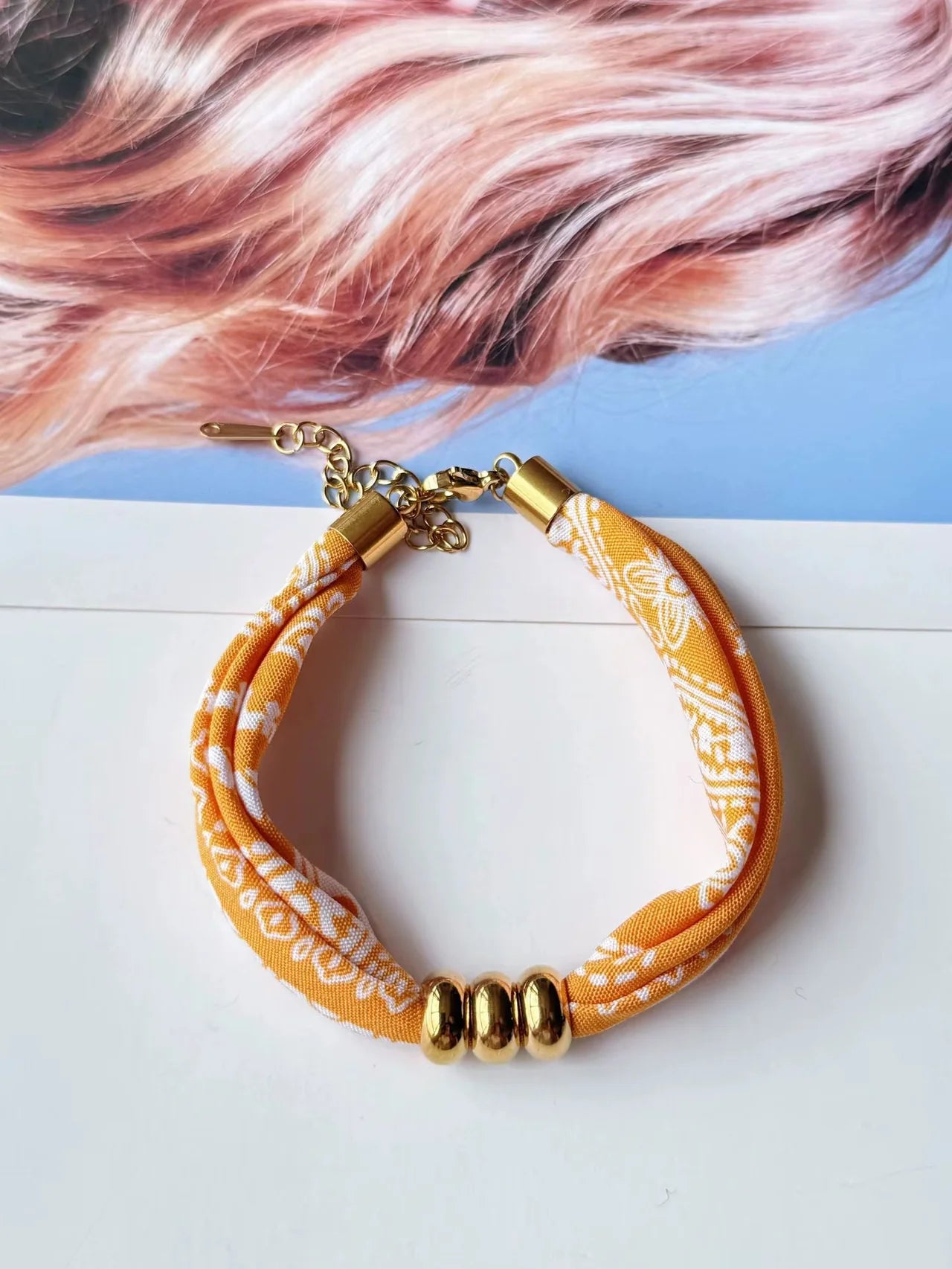Fabric Wrap Bracelet