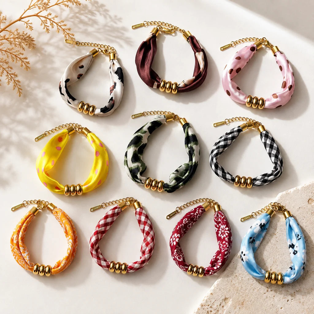 Fabric Wrap Bracelet