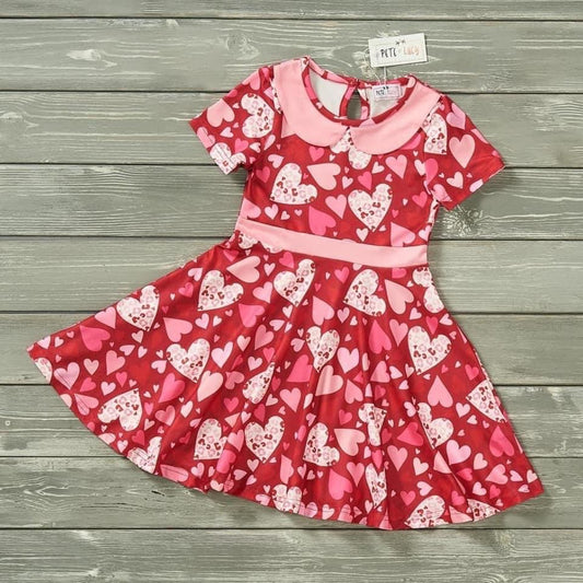 Heart Print Jungle Dress by Pete + Lucy