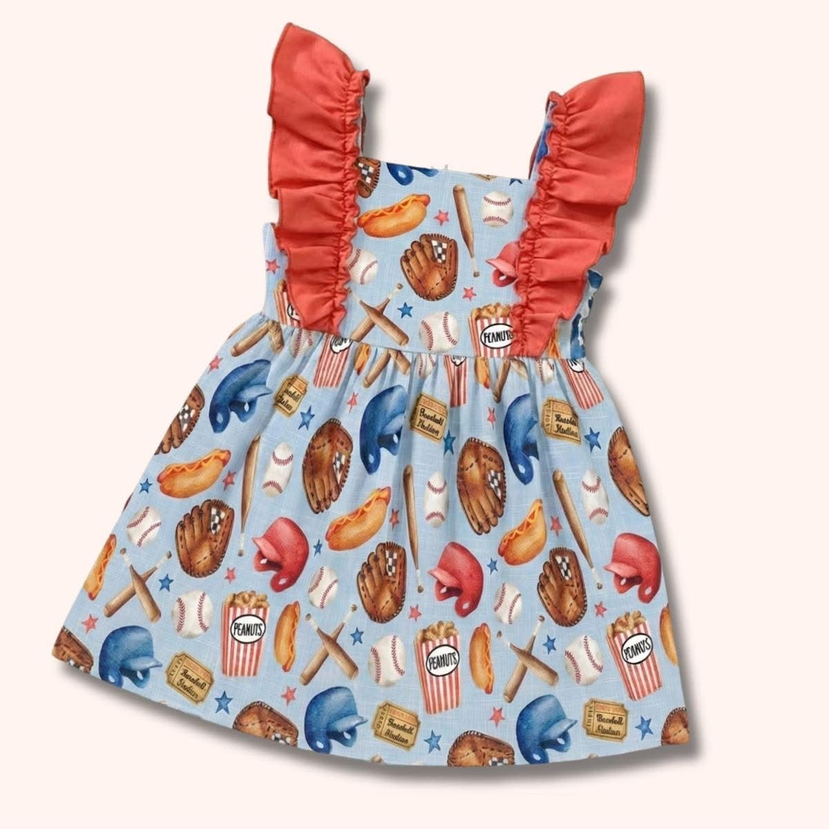 Baseball Life Dress By Pete + Lucy