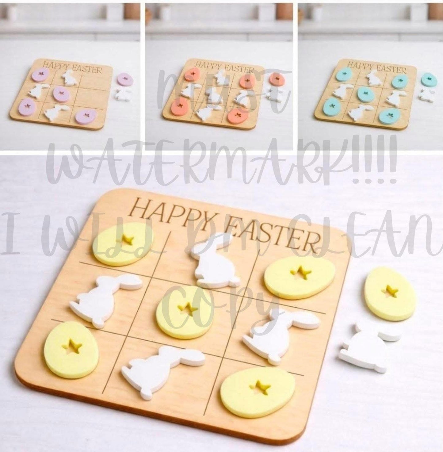 Easter Tic-Tac-Toe Game