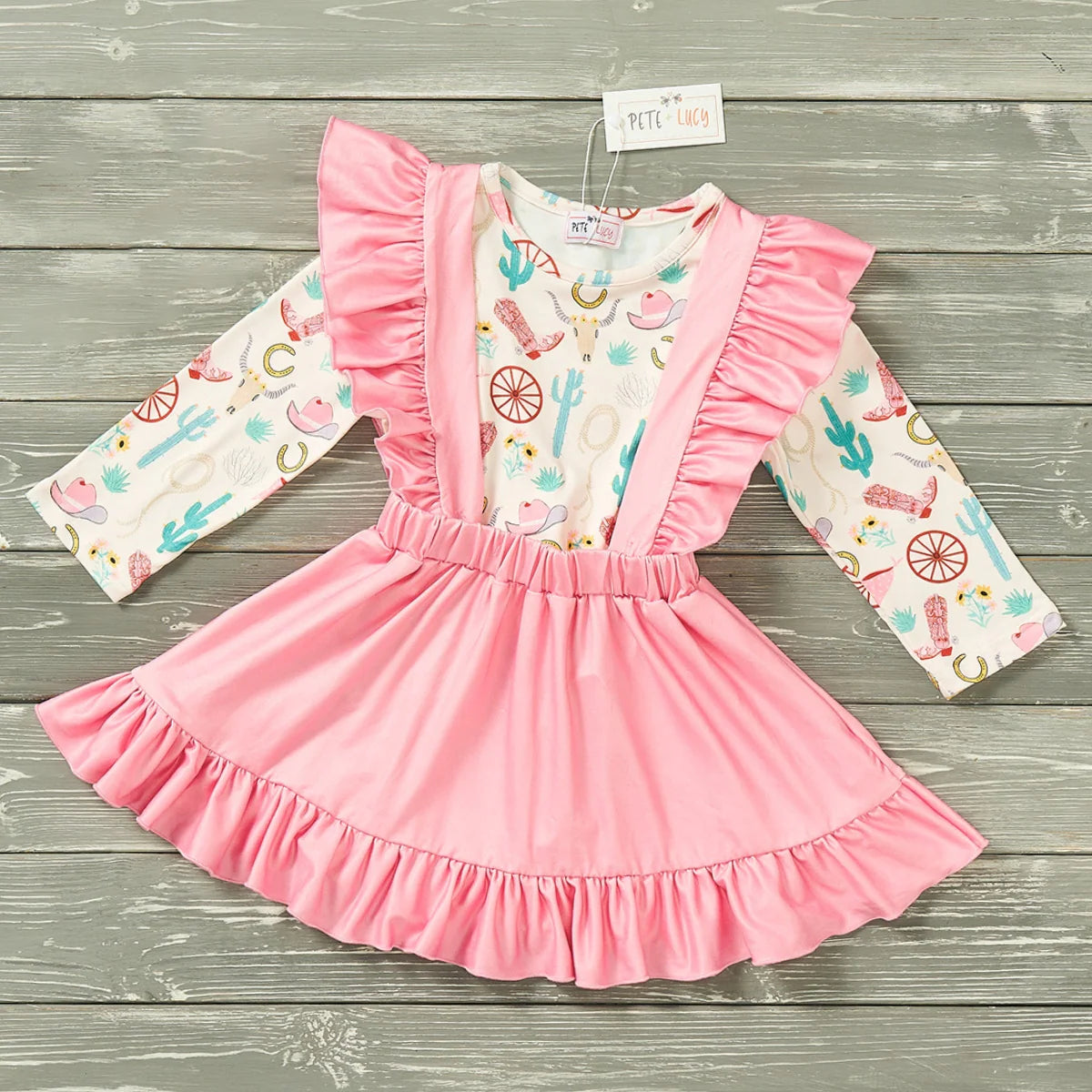 Boot Scootin’ Skirt Set by Pete + Lucy