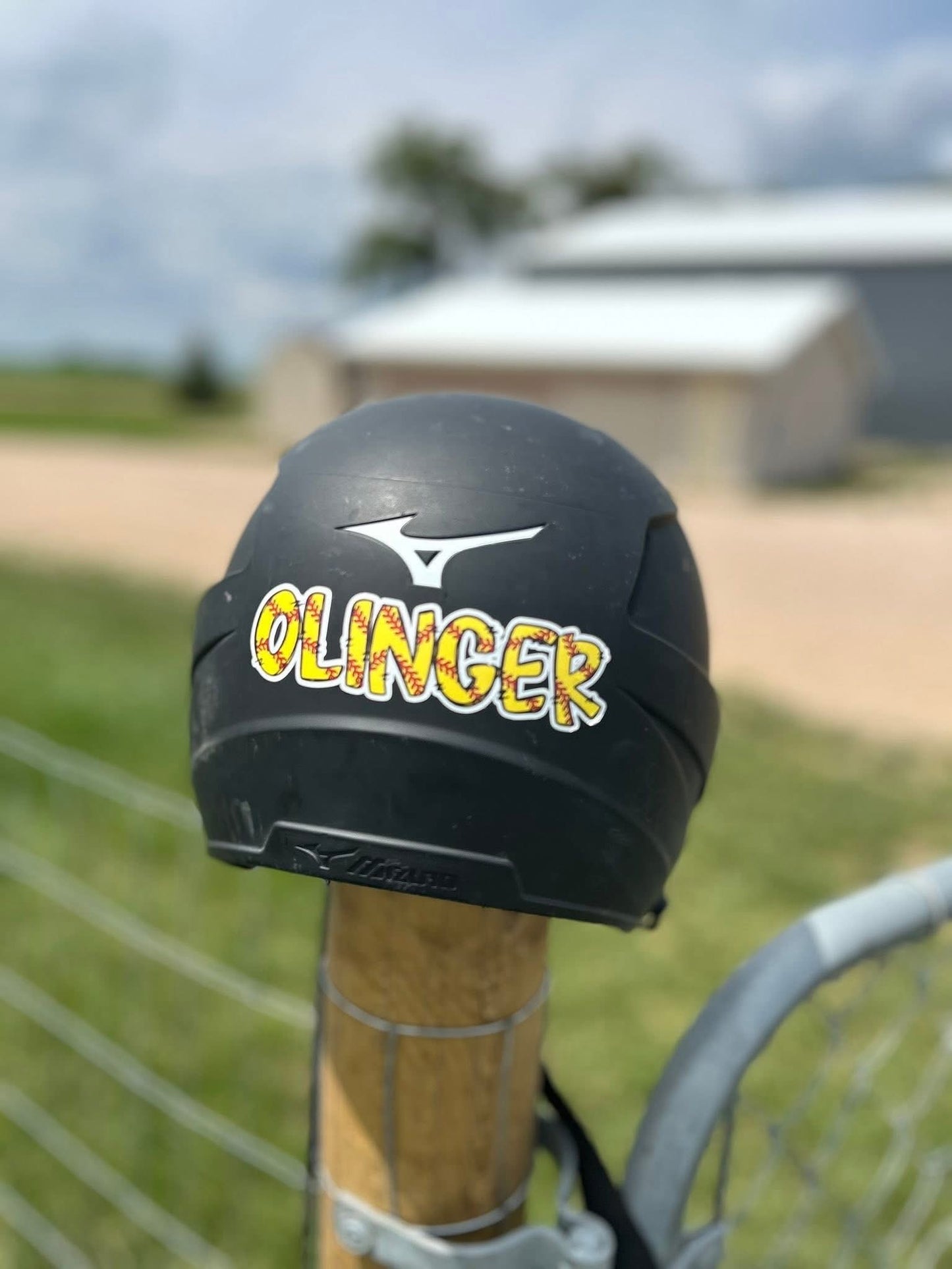 Helmet Name Decals