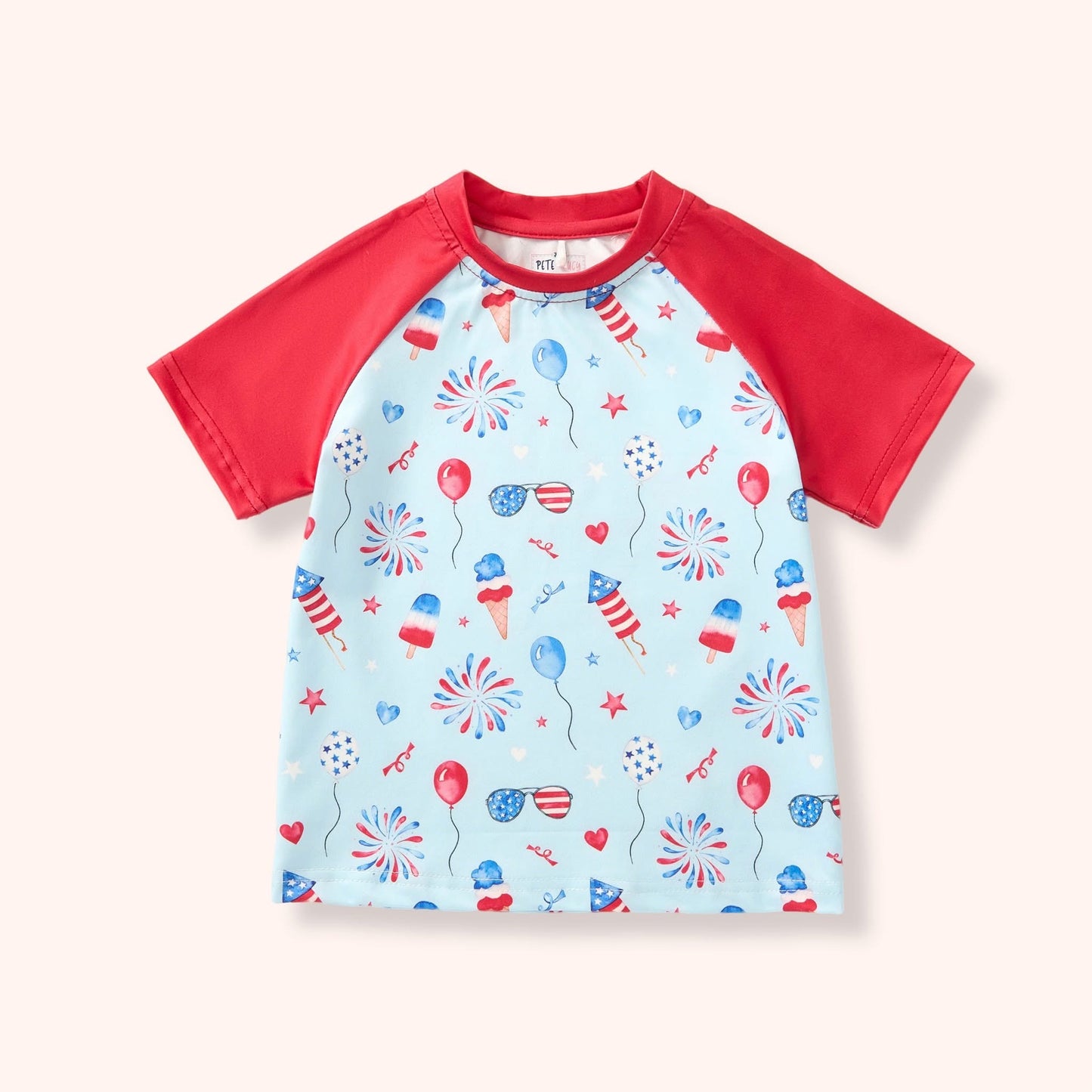 Pre-Order USA All Day Boys Tee By Pete + Lucy