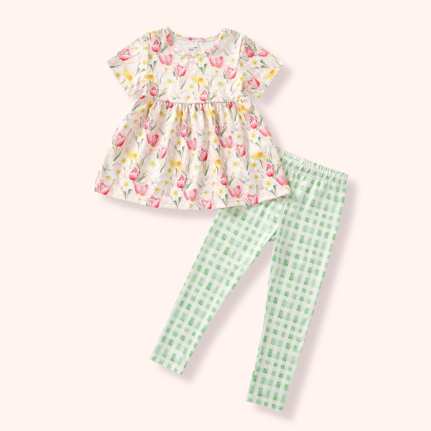 Spring Garden Pants Set By Pete + Lucy