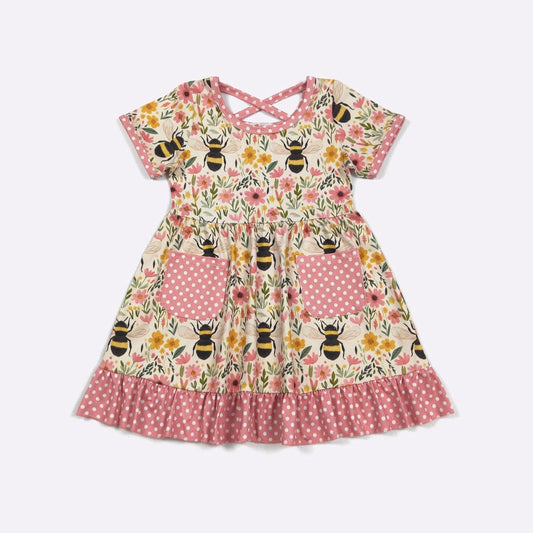 Bee Blossoms Dress By Clover Cottage