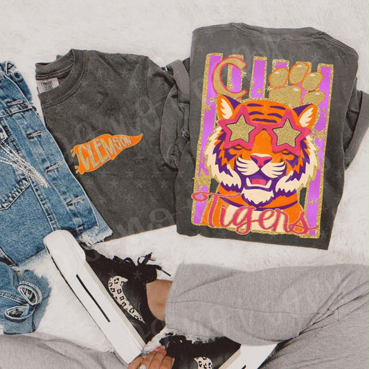 Glitzy Mascot Graphic Tee (Toddler)