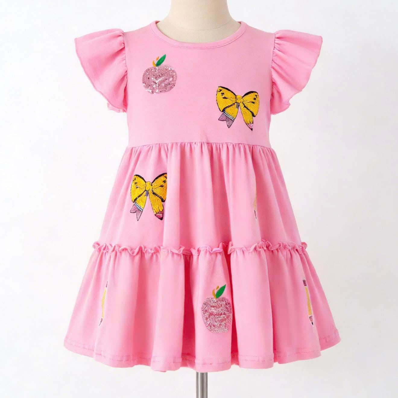 Teachers Pet Sequin Dress By Clover Cottage