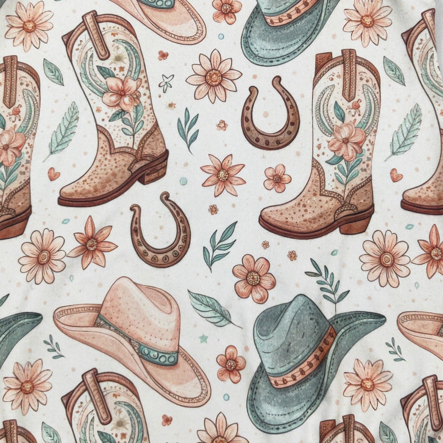 Sage Cowgirl Short Set By Clover Cottage
